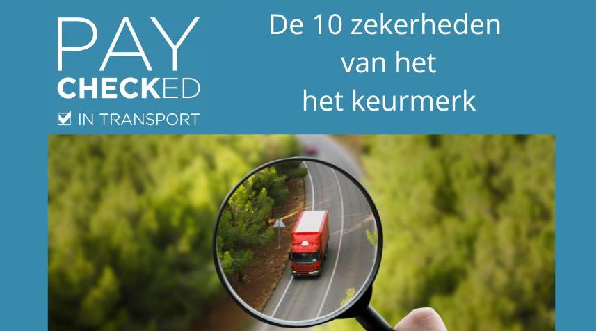 10 Zekerheden Van Het PayChecked In Transport Keurmerk | PayChecked